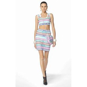 NEW Chanel Spring 2019 Pre-Collection Deauville Logo Crop Top Shirt FR 36 $2290